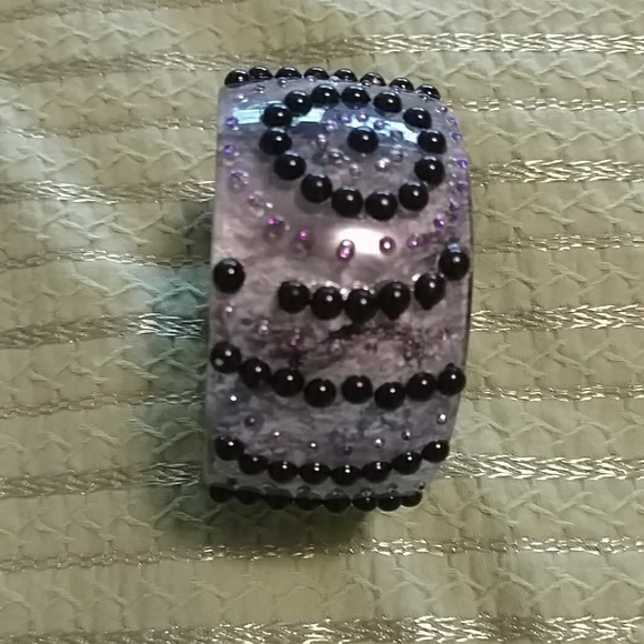 Wide Beaded Bracelet - Picture 2 of 4